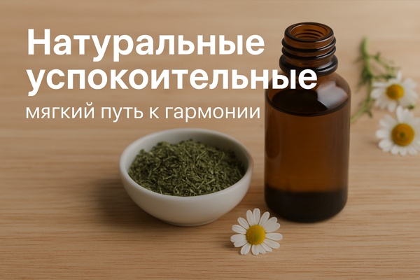 Натуральные успокоительные средства: бережная забота о нервной системе