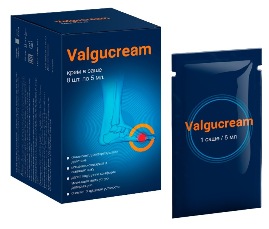 Valgucream крем от косточки на ноге