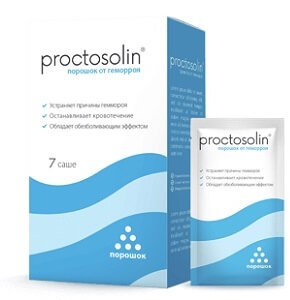 Proctosolin крем от геморроя